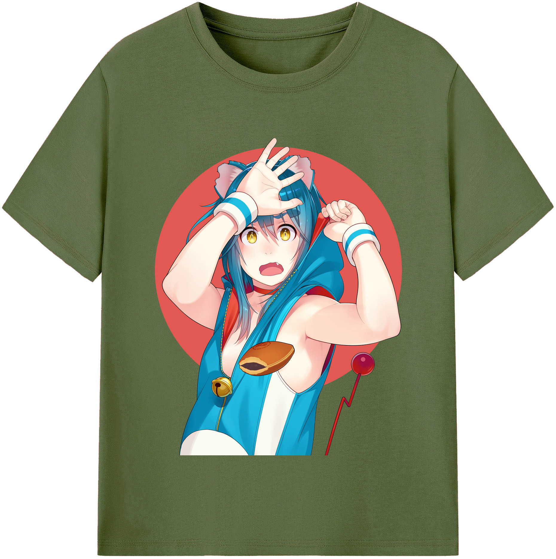 （画像用） ドラえもん Doraemon 綿100％半袖Tシャツ（フロントプリント）